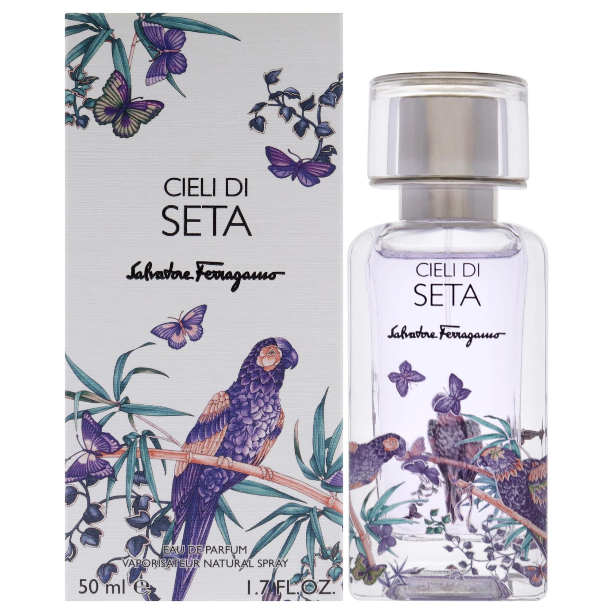 Salvatore Ferragamo Cieli Di Seta Unisex Fragrance 1.7 oz EDP Spray for Every Occasion - Long Lasting Scent